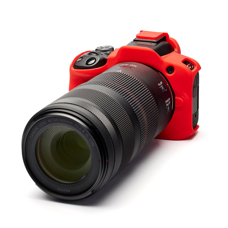 easyCover PRO Silicone Camera Case for Canon R50 Mirrorless Cameras - Red