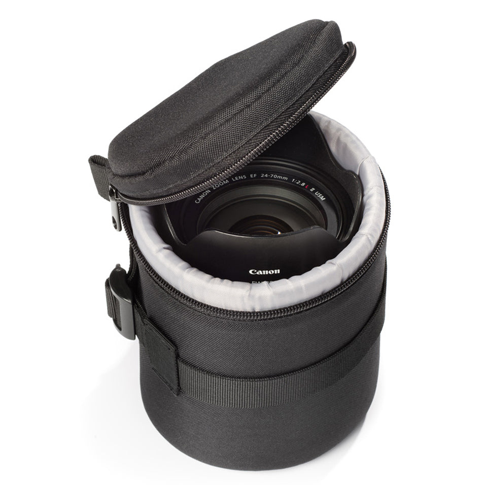 easyCover Professional Padded Camera Lens Bag Size 85(DIA) x 150mm(LGTH) - Black