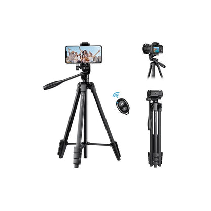 K&amp;F Concept KF B174A1 Compact-Vlogger Tripod with Bluetooth Remote &amp; Video Head