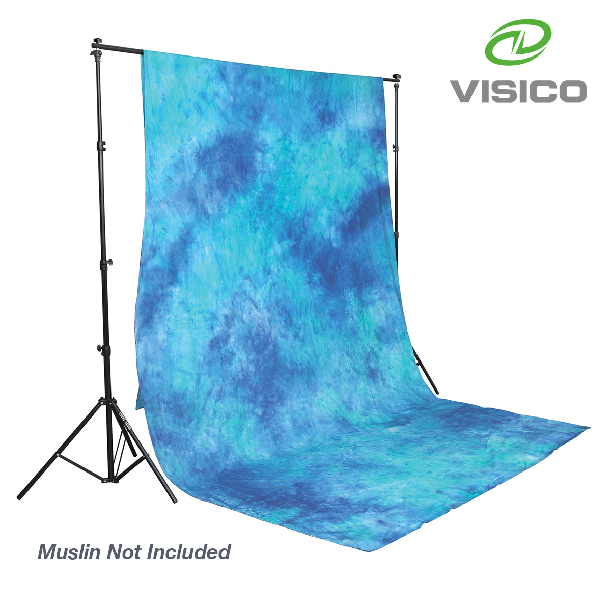 Visico PRO 2,6m(H) X 3m(W) Compact Studio Aluminium Backdrop Stand VS-B808C