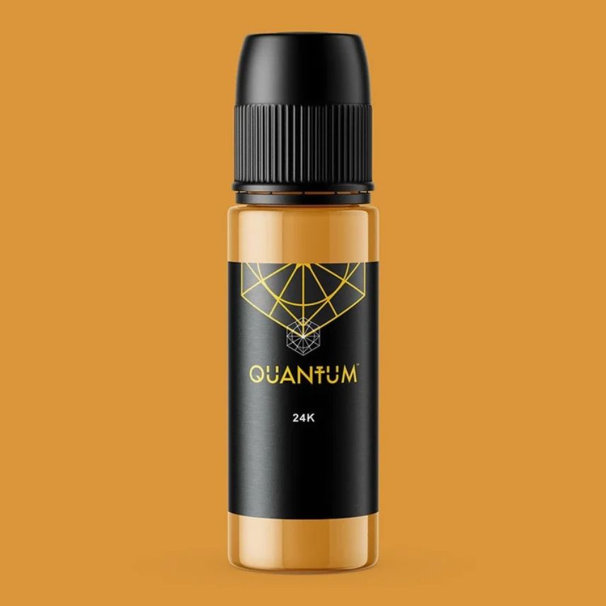Quantum Premium Tattoo Ink - 1oz 24K Gold (30ml)