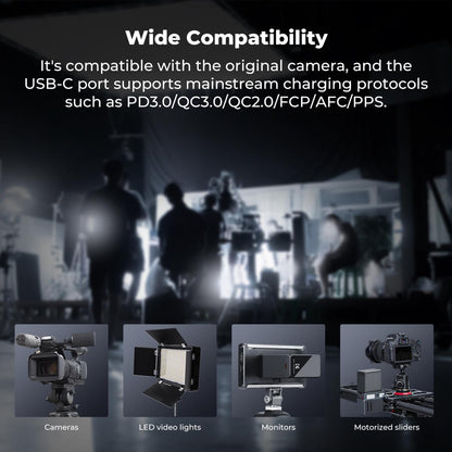 K&amp;F Concept 10500mAh NP-F970 USB-C Battery with PD 45W KF28-0073