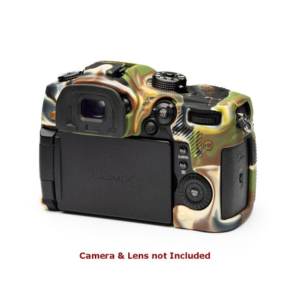 easyCover PRO Silicon Camera Case for Panasonic GH5 / GH5s Camouflage - ECPGH5C