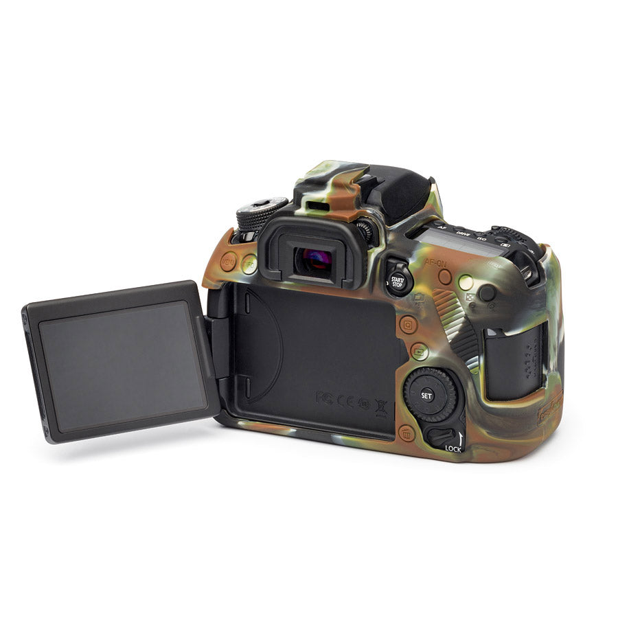 easyCover - Canon 80D DSLR - PRO Silicone Case - Camo – ECC80DC