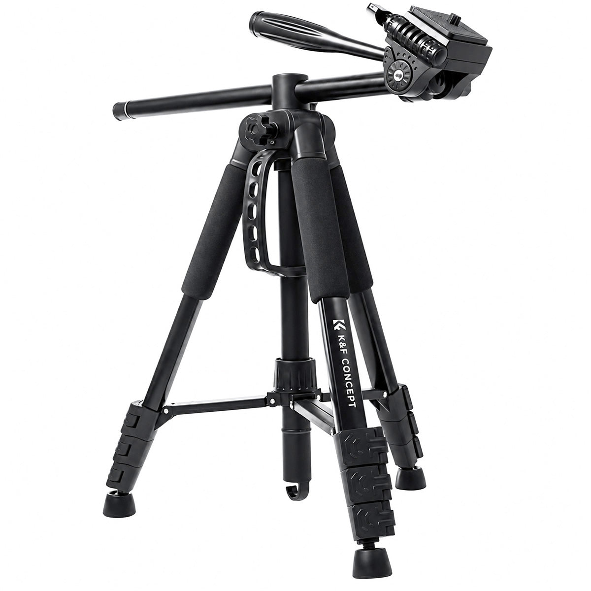 K&amp;F Concept S254A1 Overhead Tripod Monopod with BV07 Fluid Video Head