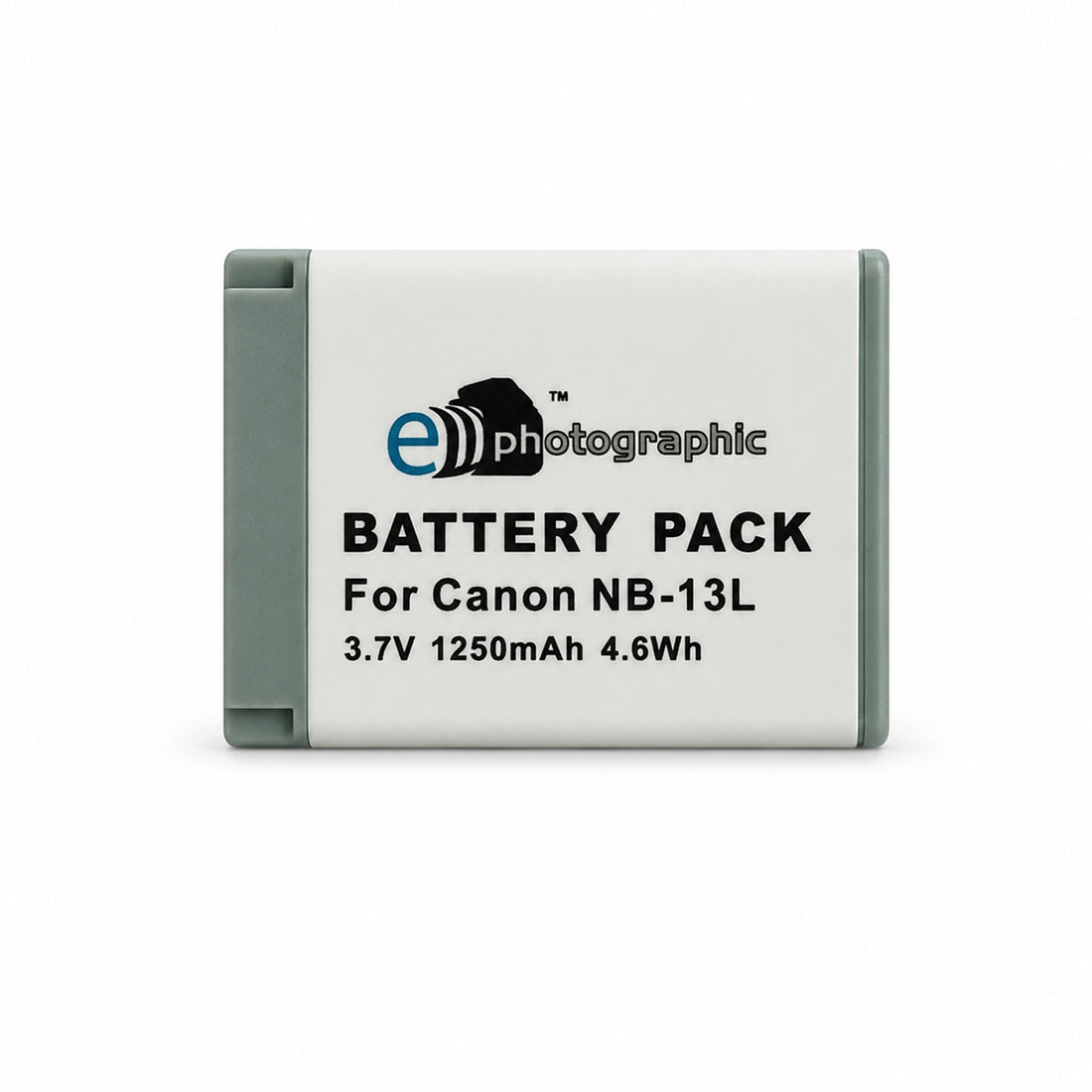 E-Photographic NB-13L 1250mAh Li-Ion Replacement Battery for Canon Cameras