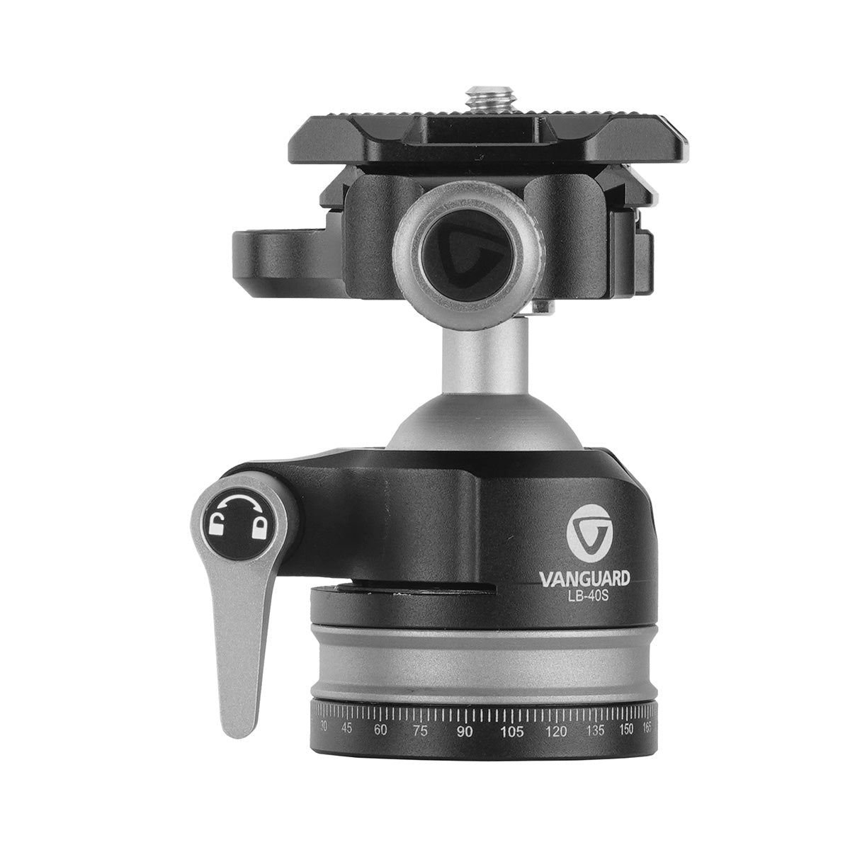 Vanguard LB-40S Low Profile Ball Head Aluminium with QS-45H Quick Release Plate
