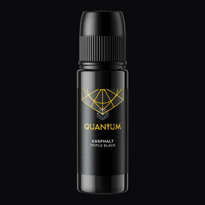 Quantum Tattoo Ink - 4oz Assphalt Black (Triple Black) 120ml