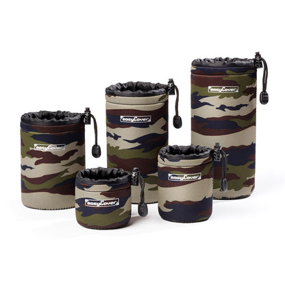 easyCover professional padded camera lens case/pouch 10cm (DIA) X 22cm (LGTH) - Camouflage