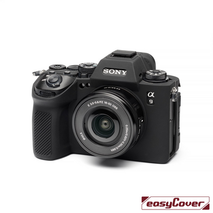 easyCover Silicone Protection Cover for Sony a9 II (Black)