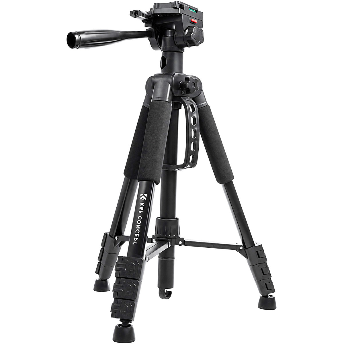 K&amp;F Concept S254A1 Overhead Tripod Monopod with BV07 Fluid Video Head