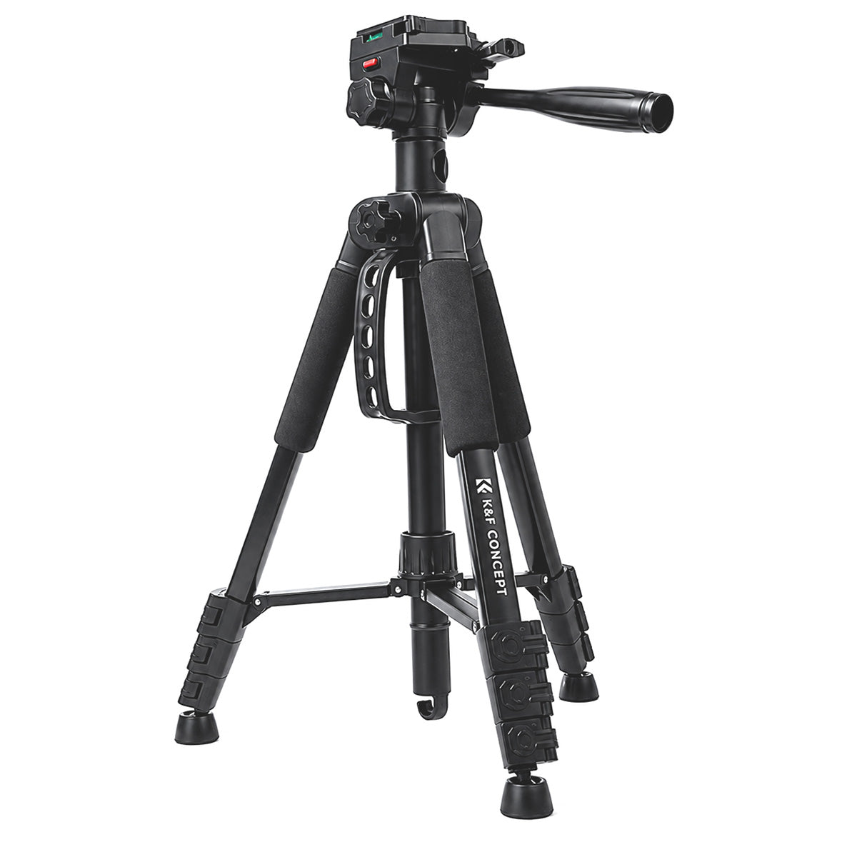 K&amp;F Concept S254A3 Overhead Tripod/Monopod with BV07 Fluid Video Head - KF09-184