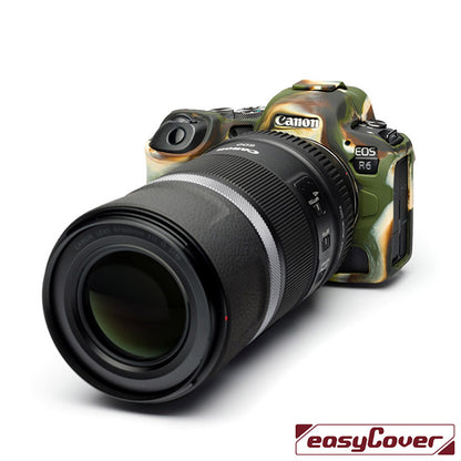 EasyCover PRO Silicone Case - Canon R5 &amp; R6 - Camo - ECCR5C