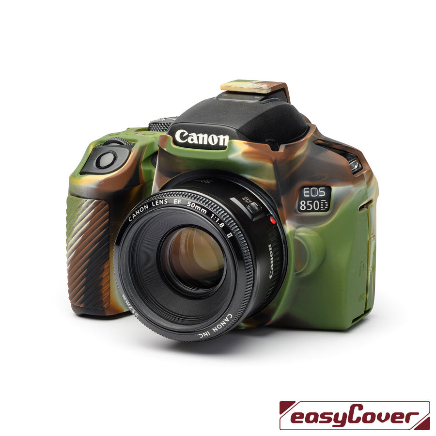 easyCover - Canon 850D DSLR - PRO Silicone Case - Camo – ECC850DC