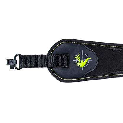 Vanguard Endeavor Sling 201G Neoprene Gun Sling Black with Green Trim &amp; Metal Hardware