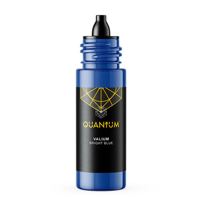 Quantum Premium Tattoo Ink - 1oz Valium (Bright Blue) 30ml