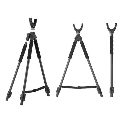 Vanguard QUEST T62CU 3-in-1 Carbon Fibre Shooting Tripod, Bipod &amp; Monopod