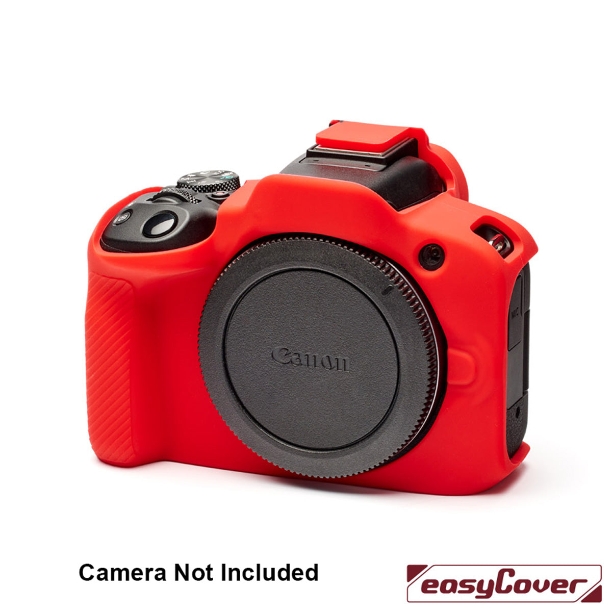 easyCover PRO Silicon Protective Camera Case for Canon R100 - Red