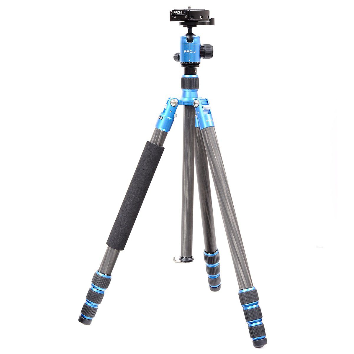 Jenova PRO.J Carbon Fibre Tripod 15kg Capacity - Mono Conversion-Blue 45672BL