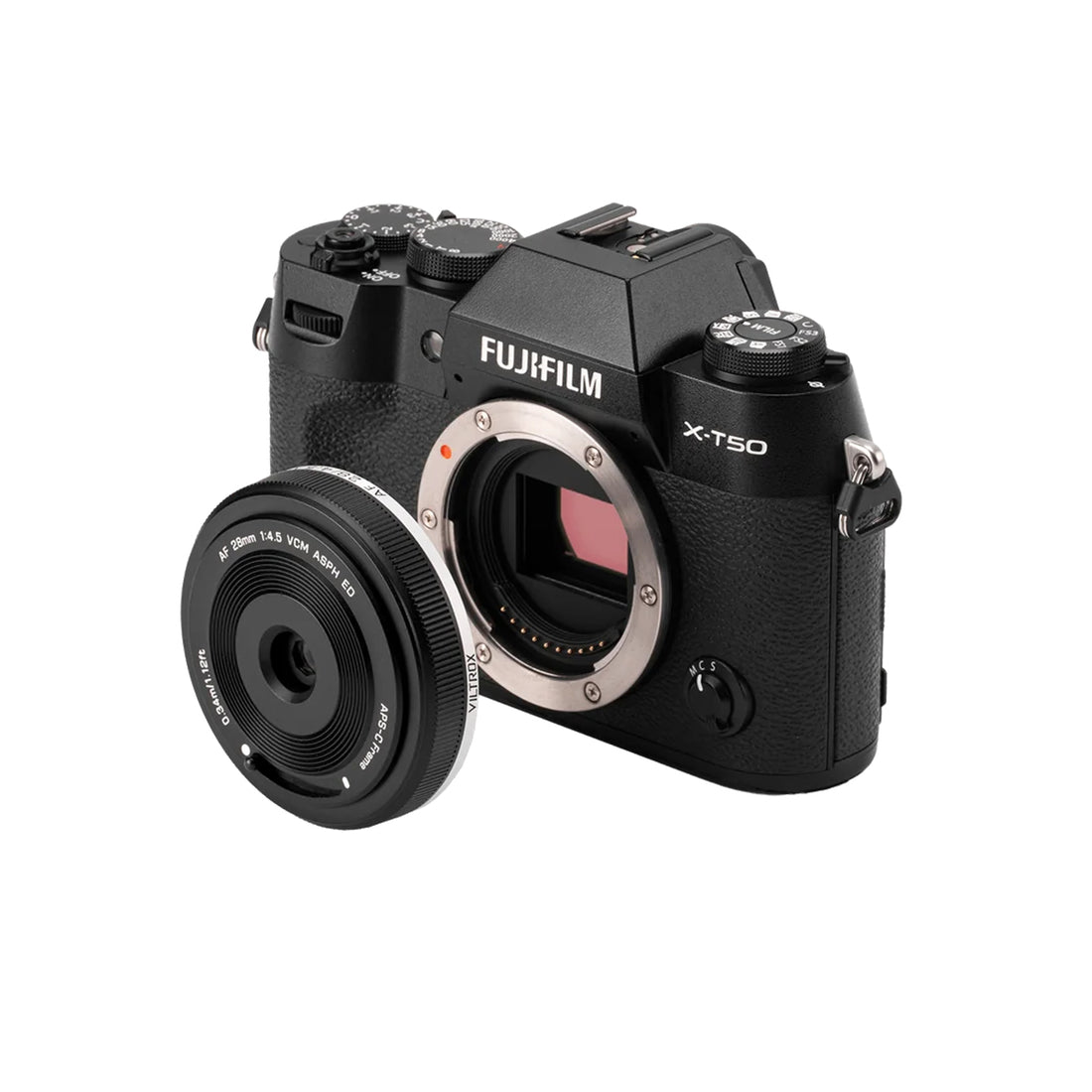 Viltrox AF 28mm f/4.5 &quot;Pancake&quot; Prime Lens for Fuji X-Mount