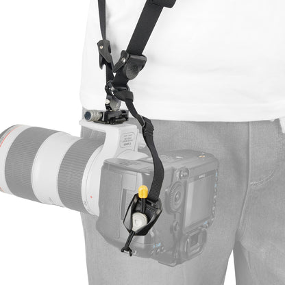 Vanguard Connect PRO 2 in 1 Camera Strap with QDC-1 Quick Release System for 1 or 2 Cameras - Black