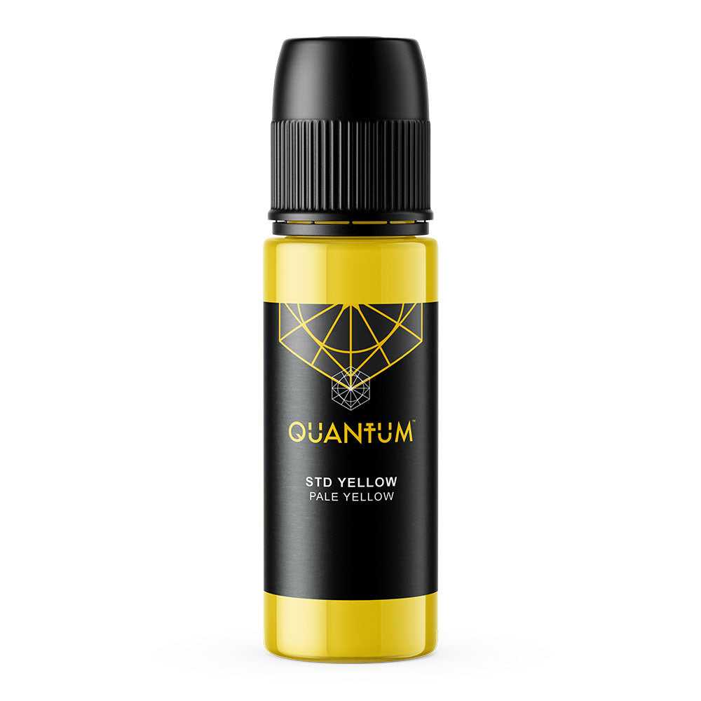 Quantum Premium Tattoo Ink - STD Yellow (30ml)