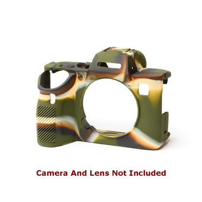 easyCover PRO Silicon Case for Sony A9 II/A7R 4 Cameras Camouflage - ECSA9M2C