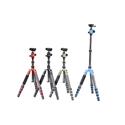 Jenova PRO.J Professional Aluminium Travel Tripod 8kg-load Red-45634RD