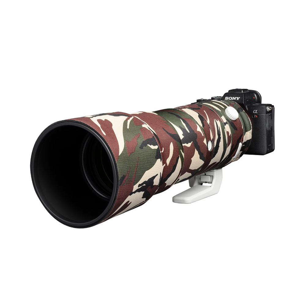 easyCover Lens Oak for Sony FE 200-600 F5.6-6.3 G OSS Green Camouflage - LOS200600GC