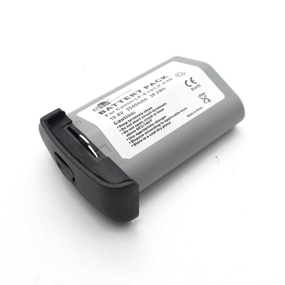 E-Photographic 3540 mAh Lithium Replacement Battery for EOS-1D X Mark II LP-E19/E4N