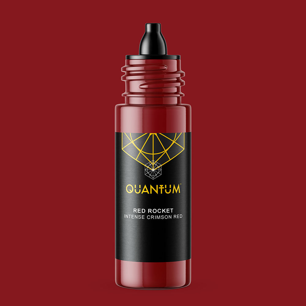 Quantum Premium Tattoo Ink - 1oz Red Rocket (30ml)
