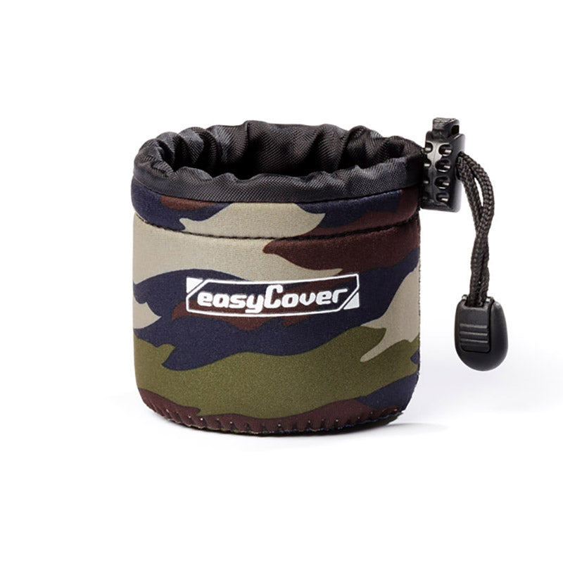 easyCover professional padded camera lens case/pouch 7cm (DIA) X 7cm (LGTH) - Camouflage