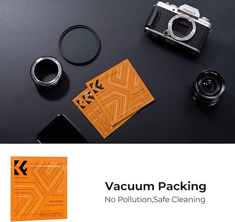 K&amp;F Concept 67mm 3 x Lens Cap Set + 3 x Cleaning Cloths