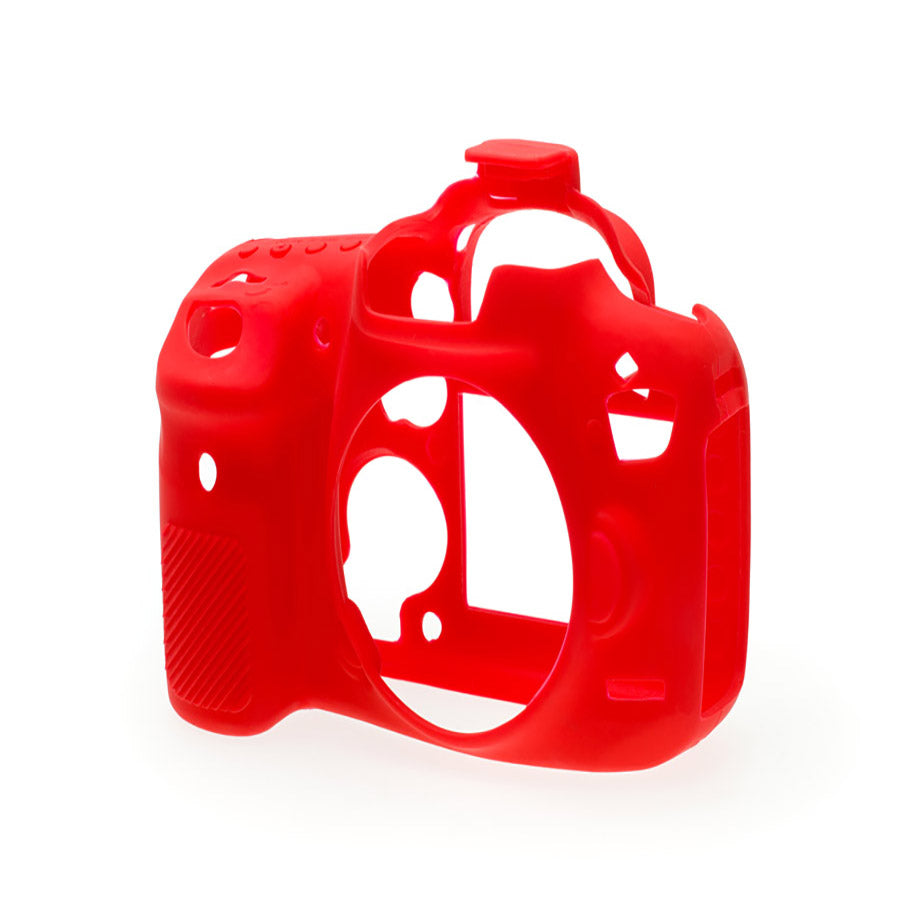 easyCover - Canon 7D MarkII DSLR - PRO Silicone Case - Red – ECC7D2R