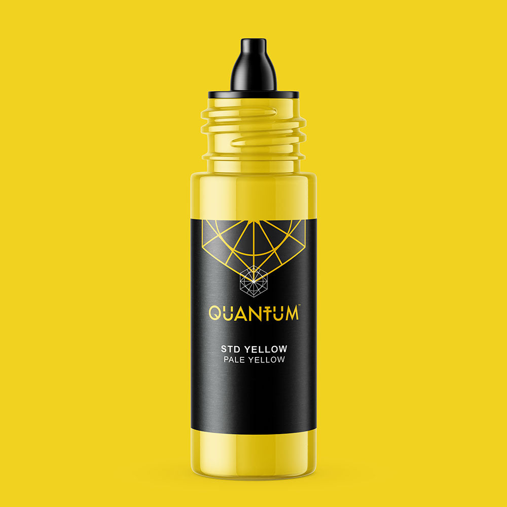 Quantum Premium Tattoo Ink - STD Yellow (30ml)