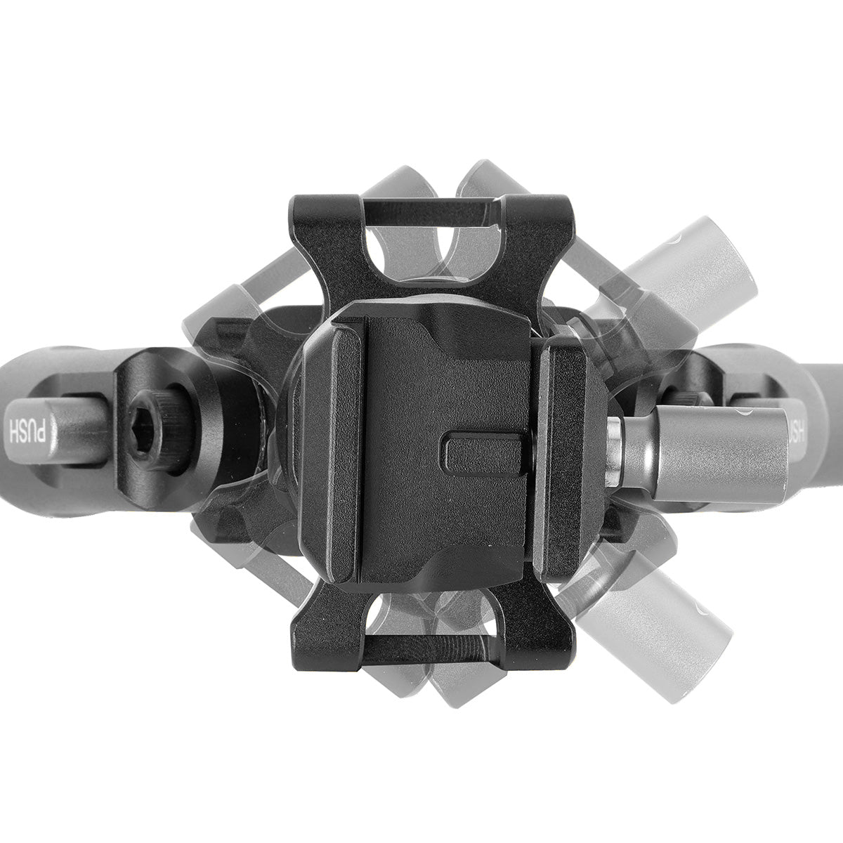 Vanguard Equalizer 3QSC Carbon Fibre Pivoting Gun Bipod with Pic Rail Mount (Up to 67.5cm)