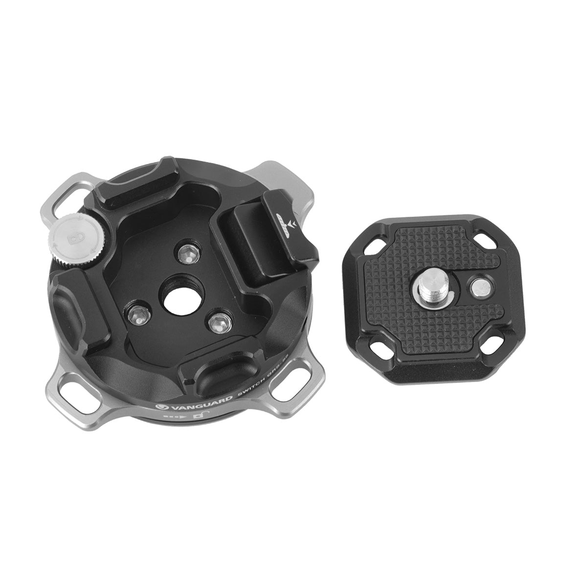 Vanguard SWITCH QRS-55 Universal 55mm Quick Release Base System for Tripod Heads &amp; Accessories