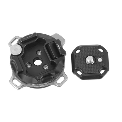 Vanguard SWITCH QRS-55 Universal 55mm Quick Release Base System for Tripod Heads &amp; Accessories