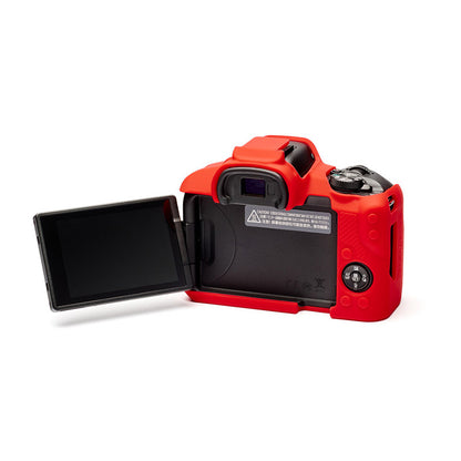 easyCover PRO Silicone Camera Case for Canon R50 Mirrorless Cameras - Red