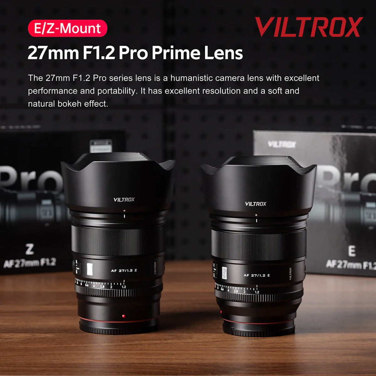 Viltrox Auto Focus 27mm f1.2Z PRO Prime Lens for Nikon APS-C Z-mount