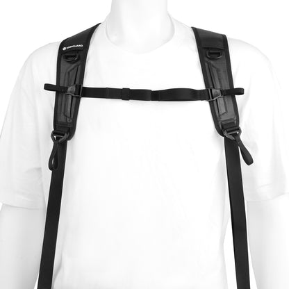 Vanguard Connect PRO 2 in 1 Camera Strap with QDC-1 Quick Release System for 1 or 2 Cameras - Black