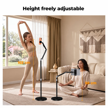 K&amp;F Concept Floor Tablet Stand &amp; Phone Holder with 2.89kg Weighted Base
