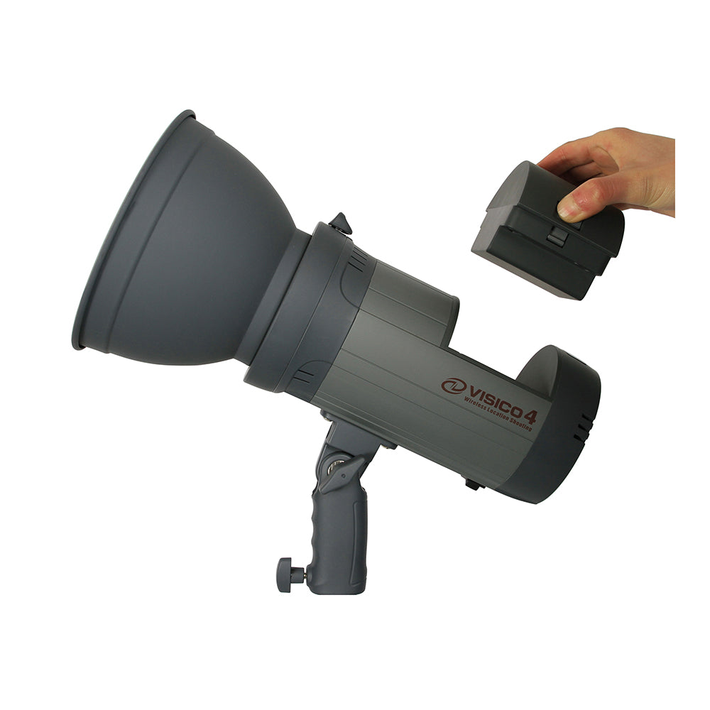 VISICO4 300Watt Battery Powered Studio Flash For Outdoor Photography-VISICO4