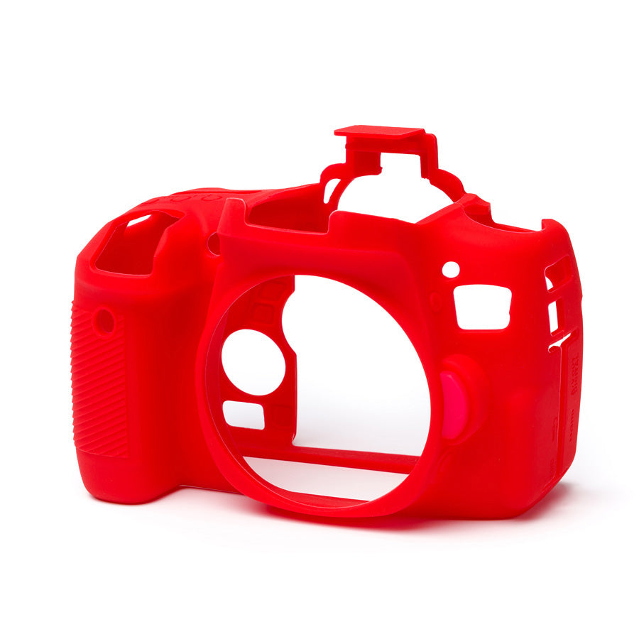 easyCover - Canon 760D DSLR - PRO Silicone Case - Red – ECC760DR