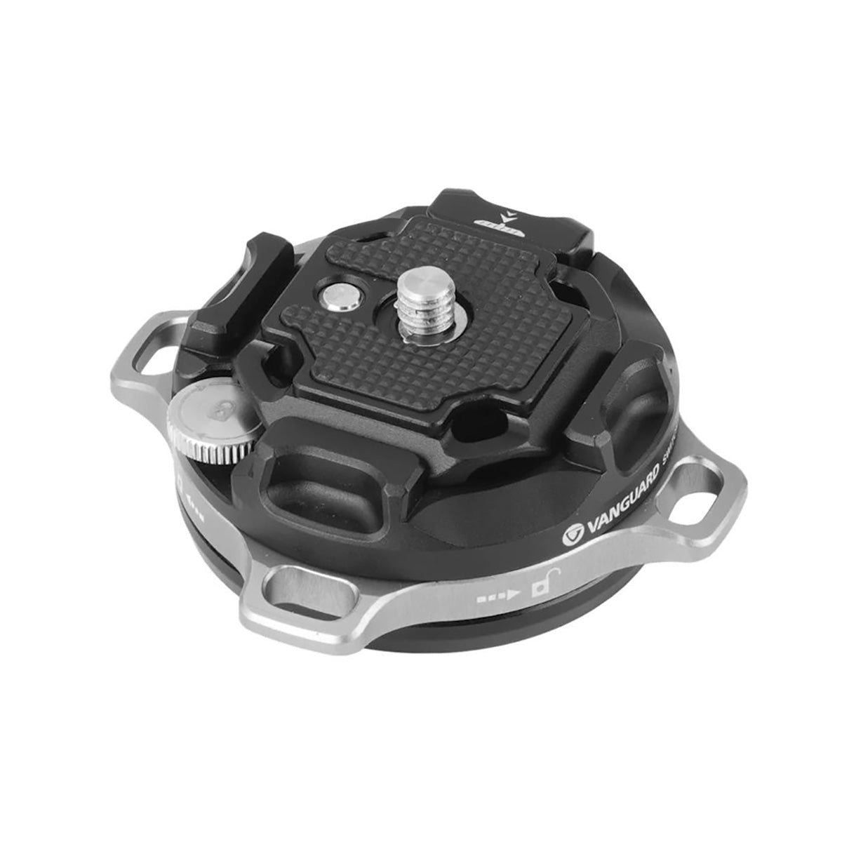 Vanguard SWITCH QRS-55 Universal 55mm Quick Release Base System for Tripod Heads &amp; Accessories