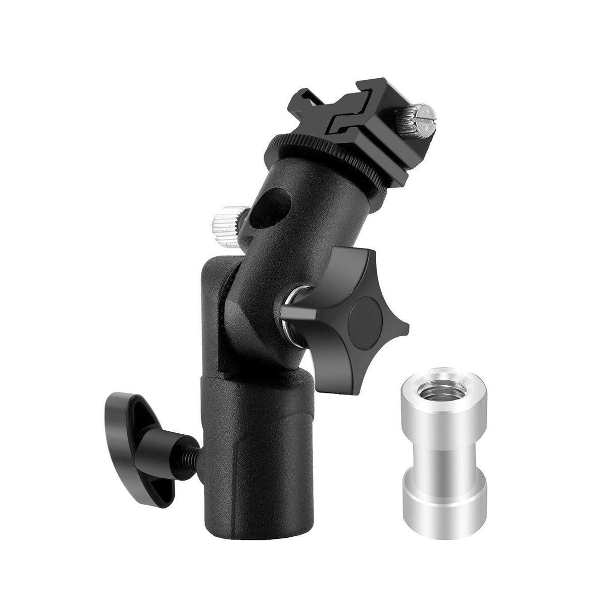 E-Photographic E-Type Adjustable Flash Shoe Mount &amp; Umbrella Bracket - EPH-K008