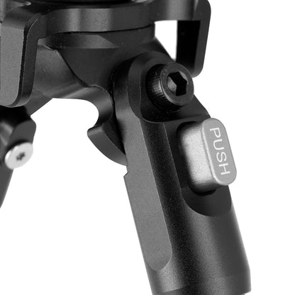 Vanguard Equalizer 3QSC Carbon Fibre Pivoting Gun Bipod with Pic Rail Mount (Up to 67.5cm)