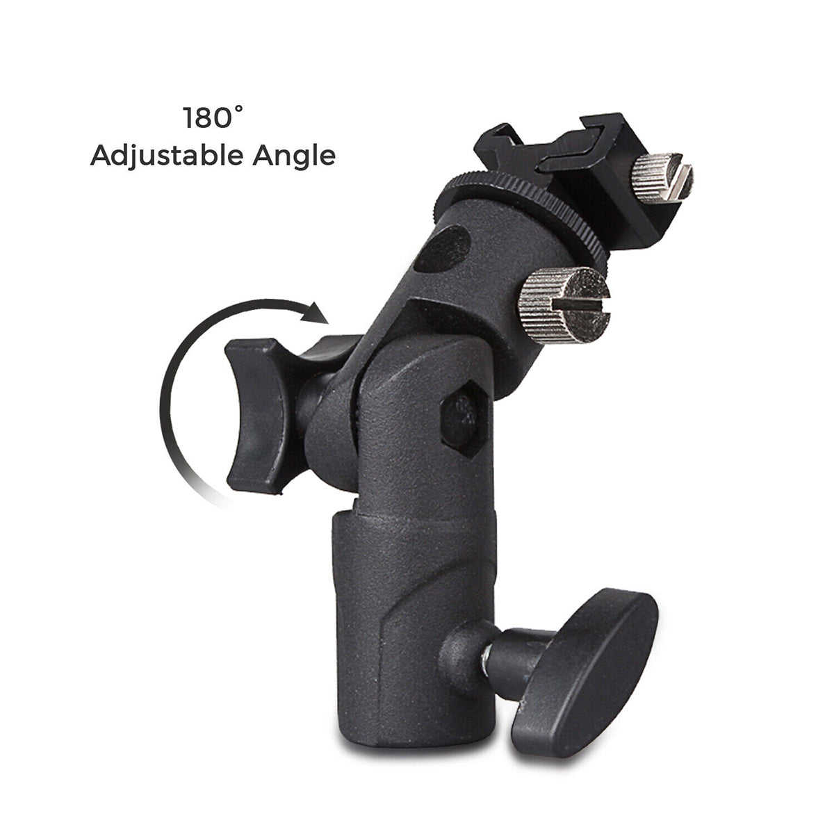 E-Photographic E-Type Adjustable Flash Shoe Mount &amp; Umbrella Bracket - EPH-K008