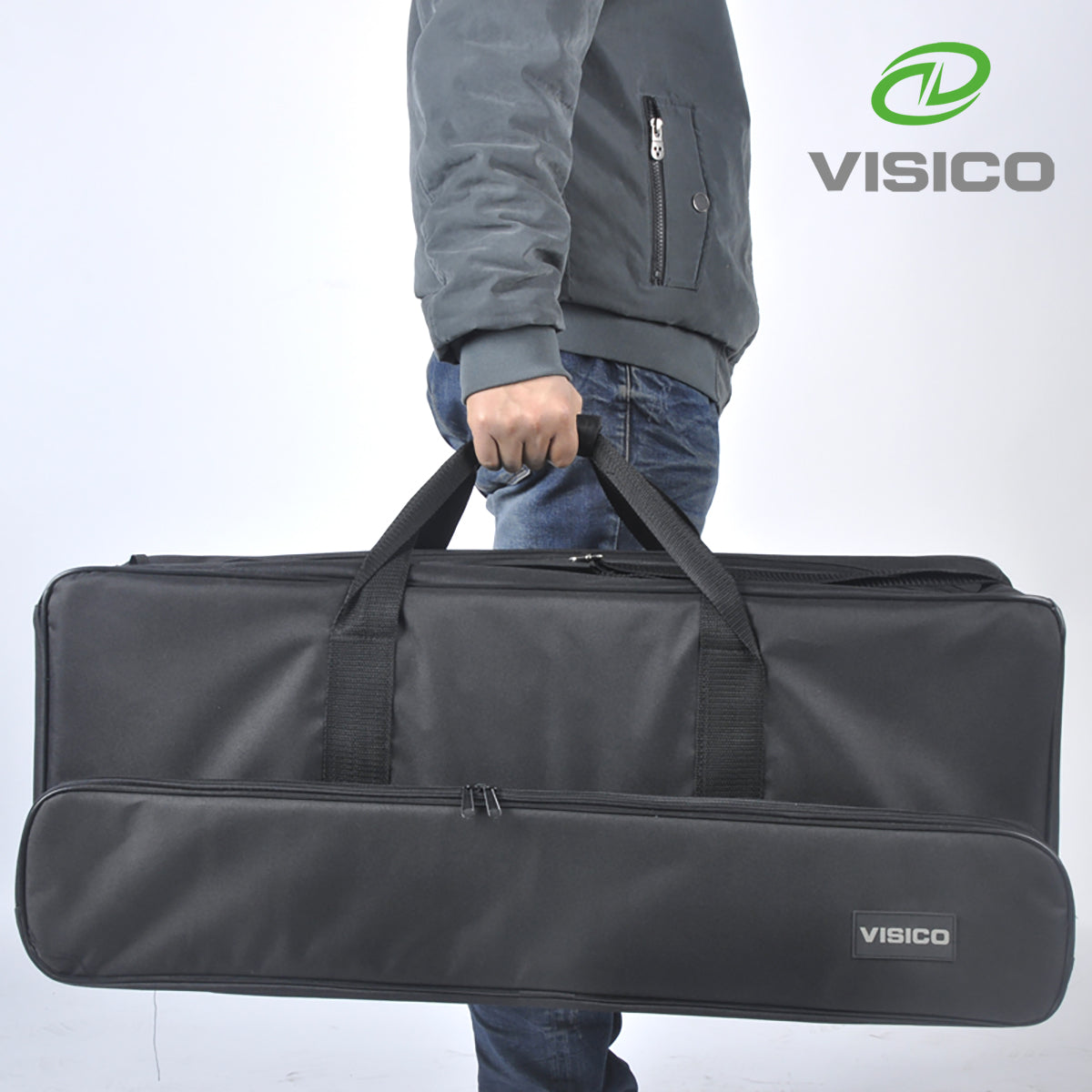 Visico Professional 80x30x32cm Photo Studio Equipment Carry Kit Bag VS-KB-F