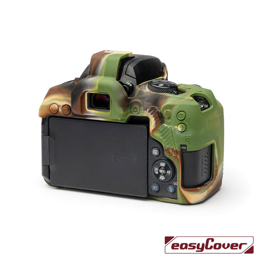 easyCover - Canon 850D DSLR - PRO Silicone Case - Camo – ECC850DC